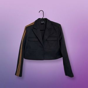 COPY - ivy park x adidas black cropped blazer